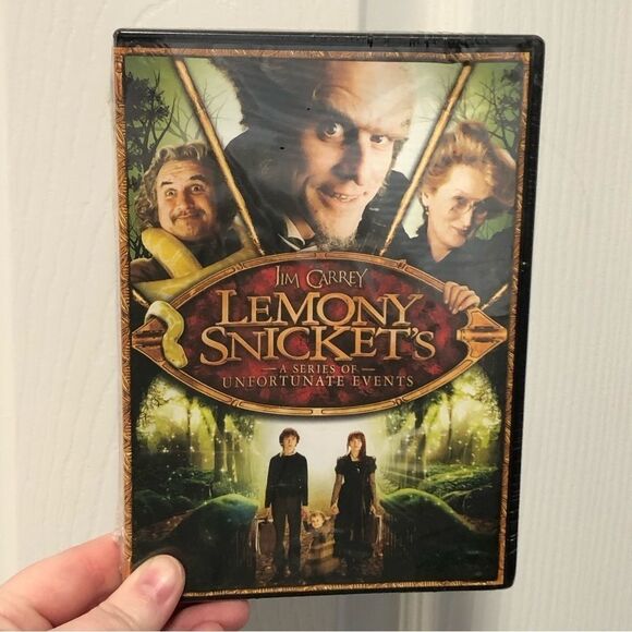 Lemony Snickets NEW SEALED Jim Carrey A series of unfortunate events Movie DVD - Picture 2 of 5